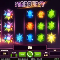 BetLabel - Starburst Slot játék - NetEnt